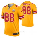 Maglia NFL Legend Kansas City Chiefs Tony Gonzalez Inverted Or