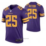 Maglia NFL Legend Minnesota Vikings Alexander Mattison Color Rush Viola