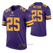 Maglia NFL Legend Minnesota Vikings Alexander Mattison Color Rush Viola