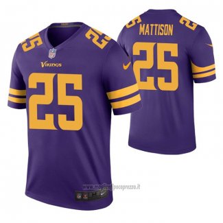 Maglia NFL Legend Minnesota Vikings Alexander Mattison Color Rush Viola