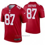 Maglia NFL Legend New York Giants 87 Sterling Shepard Inverted Rosso