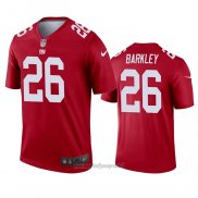Maglia NFL Legend New York Giants Saquon Barkley Inverted Rosso