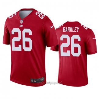 Maglia NFL Legend New York Giants Saquon Barkley Inverted Rosso