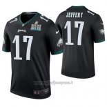 Maglia NFL Legend Philadelphia Eagles Alshon Jeffery Nero Super Bowl Lii Champions Color Rush