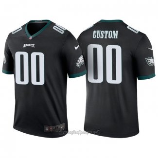 Maglia NFL Legend Philadelphia Eagles Personalizzate Nero