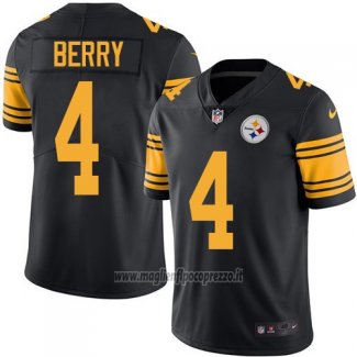 Maglia NFL Legend Pittsburgh Steelers Berry Nero