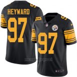 Maglia NFL Legend Pittsburgh Steelers Heyward Nero