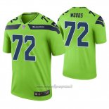 Maglia NFL Legend Seattle Seahawks Al Woods Verde