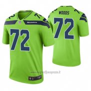 Maglia NFL Legend Seattle Seahawks Al Woods Verde
