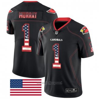 Maglia NFL Limited Arizona Cardinals Murry Rush USA Flag Nero