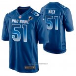 Maglia NFL Limited Atlanta Falcons Alex Mack 2019 Pro Bowl Blu