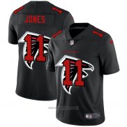 Maglia NFL Limited Atlanta Falcons Jones Logo Dual Overlap Nero