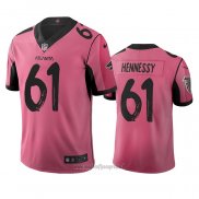 Maglia NFL Limited Atlanta Falcons Matt Hennessy Citta Edition Rosa