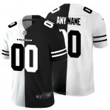 Maglia NFL Limited Atlanta Falcons Personalizzate White Black Split