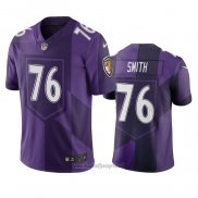 Maglia NFL Limited Baltimore Ravens Andre Smith Citta Edition Viola