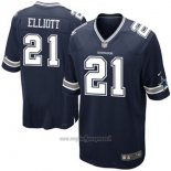Maglia NFL Limited Bambino Dallas Cowboys 21 Elliott Nero