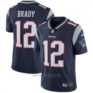 Maglia NFL Limited Bambino New England Patriots 12 Brady Blu