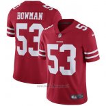 Maglia NFL Limited Bambino San Francisco 49ers 53 Bowman Rosso