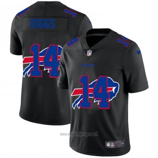 Maglia NFL Limited Buffalo Bills Diggs Logo Dual Overlap Nero