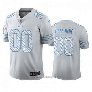 Maglia NFL Limited Buffalo Bills Personalizzate Citta Edition Grigio