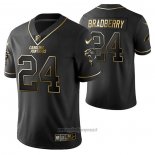 Maglia NFL Limited Carolina Panthers James Bradberry Golden Edition Nero