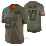 Maglia NFL Limited Carolina Panthers Mario Addison 2019 Salute To Service Verde