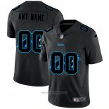 Maglia NFL Limited Carolina Panthers Personalizzate Logo Dual Overlap Nero