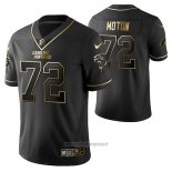 Maglia NFL Limited Carolina Panthers Taylor Moton Golden Edition Nero