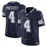 Maglia NFL Limited Dallas Cowboys Dak Prescott Vapor F.u.s.e. Blu