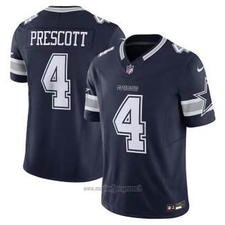 Maglia NFL Limited Dallas Cowboys Dak Prescott Vapor F.u.s.e. Blu