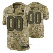 Maglia NFL Limited Dallas Cowboys Personalizzate Salute To Service Verde