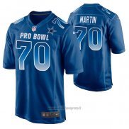 Maglia NFL Limited Dallas Cowboys Zack Martin 2019 Pro Bowl Blu