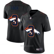 Maglia NFL Limited Denver Broncos Lock Logo Dual Overlap Nero