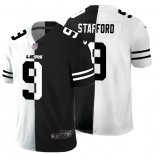 Maglia NFL Limited Detroit Lions Stafford White Black Split