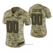 Maglia NFL Limited Donna Atlanta Falcons Personalizzate 2018 Salute To Service Verde