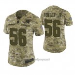 Maglia NFL Limited Donna Los Angeles Rams Dante Fowler Jr. Camuffamento 2018 Salute To Service