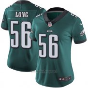Maglia NFL Limited Donna Philadelphia Eagles 56 Long Verde