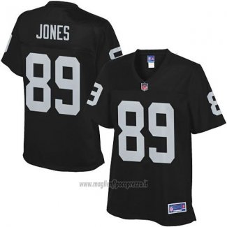 Maglia NFL Limited Donna Philadelphia Eagles 89 Jones Nero