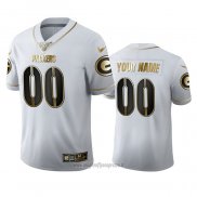 Maglia NFL Limited Green Bay Packers Personalizzate Golden Edition Bianco
