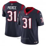 Maglia NFL Limited Houston Texans Dameon Pierce Vapor F.U.S.E. Blu