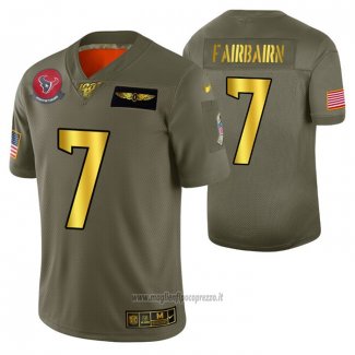 Maglia NFL Limited Houston Texans Ka'imi Fairbairn 2019 Salute To Service Verde