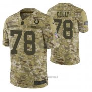 Maglia NFL Limited Indianapolis Colts 78 Ryan Kelly 2018 Salute To Service Camuffamento