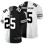 Maglia NFL Limited Kansas City Chiefs Edwards-Helaire White Black Split