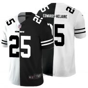 Maglia NFL Limited Kansas City Chiefs Edwards-Helaire White Black Split