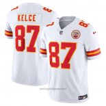 Maglia NFL Limited Kansas City Chiefs Travis Kelce Vapor F.u.s.e. Bianco