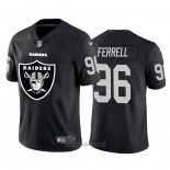 Maglia NFL Limited Las Vegas Raiders Ferrell Big Logo Nero