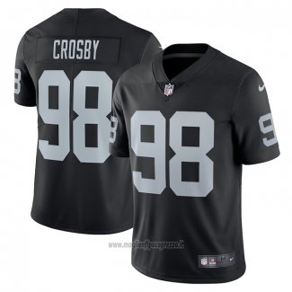 Maglia NFL Limited Las Vegas Raiders Maxx Crosby Vapor Nero