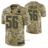 Maglia NFL Limited Los Angeles Rams 56 Dante Fowler Jr. 2018 Salute To Service Camuffamento