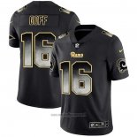 Maglia NFL Limited Los Angeles Rams Goff Smoke Fashion Nero