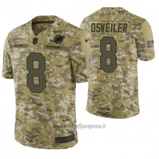 Maglia NFL Limited Miami Dolphins Brock Osweiler 2018 Salute To Service Camuffamento